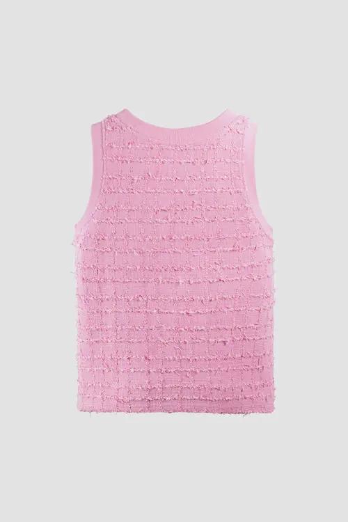 Distressed Heart Tank Top by Hideout