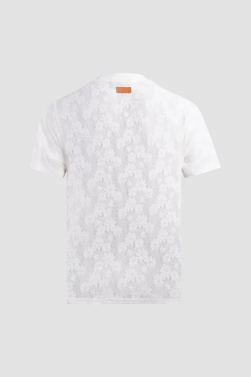 Lace Flower Tee by Hideout