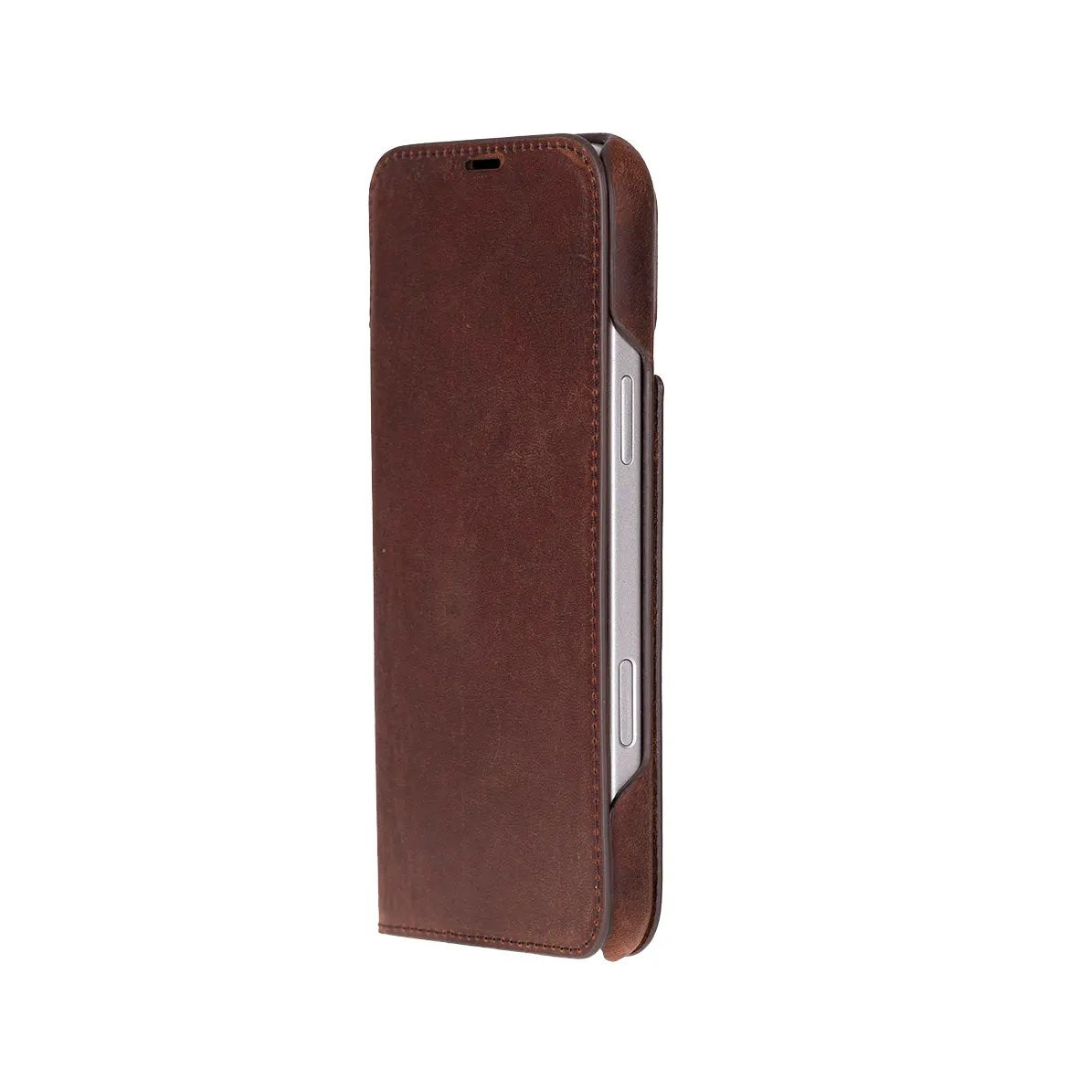 Decatur iPhone 18 Pro Max Full-Grain Leather Folio Case by TORONATA