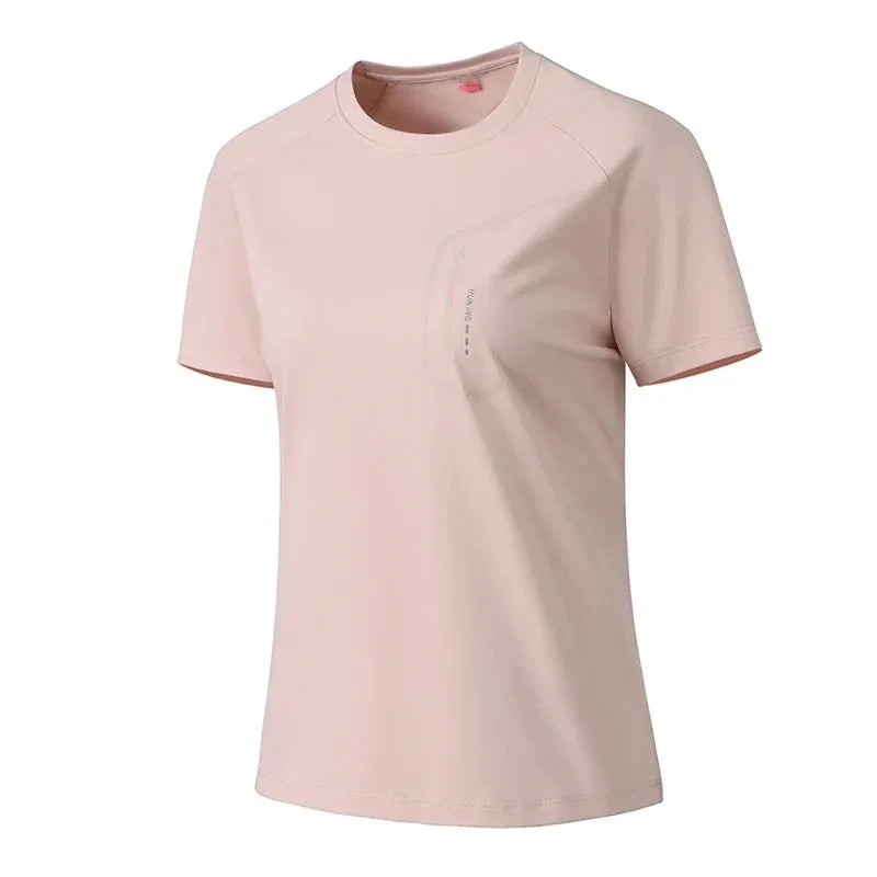 T-Shirt Short Sleeved T-Shirt Cooling Short Sleeve Tee by Vimost Shop