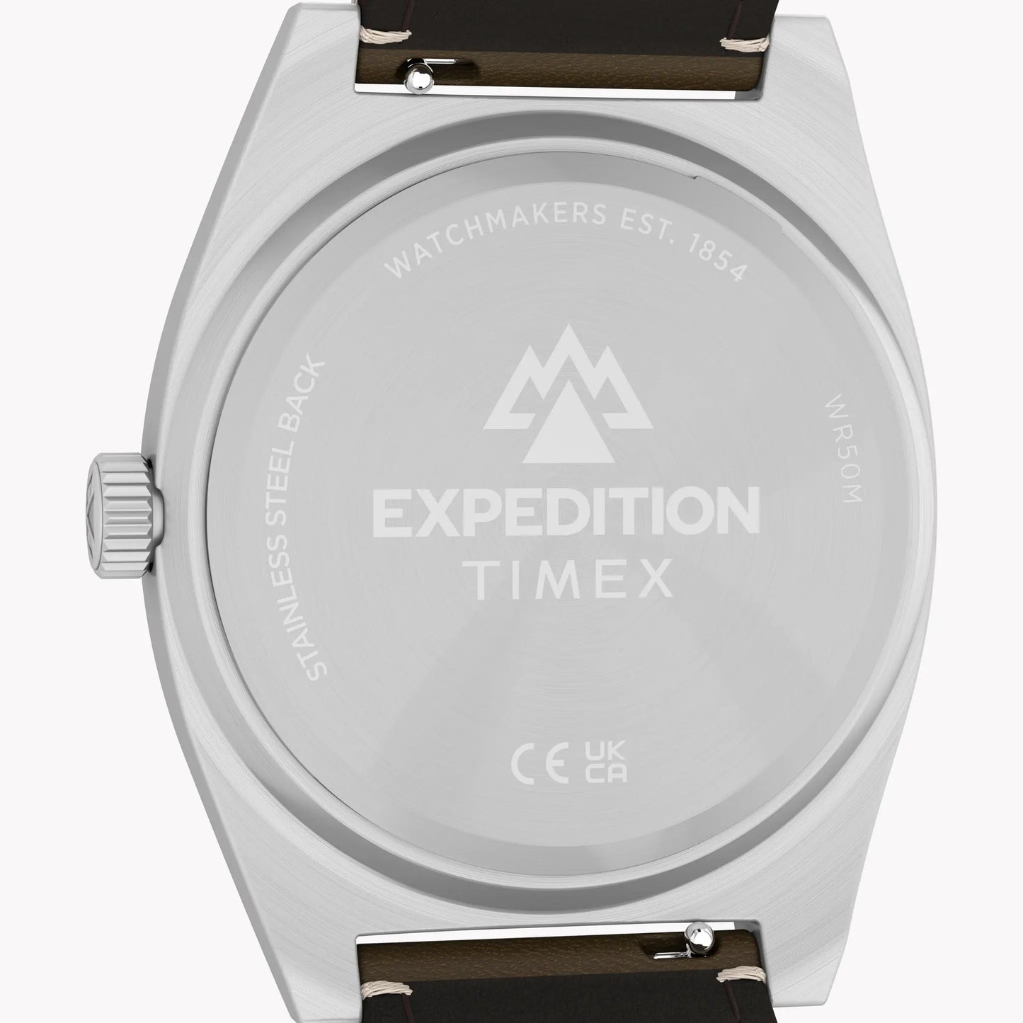 Timex Men's Silver-Tone, Brown Watch | TW2Y30600 by TIMEX