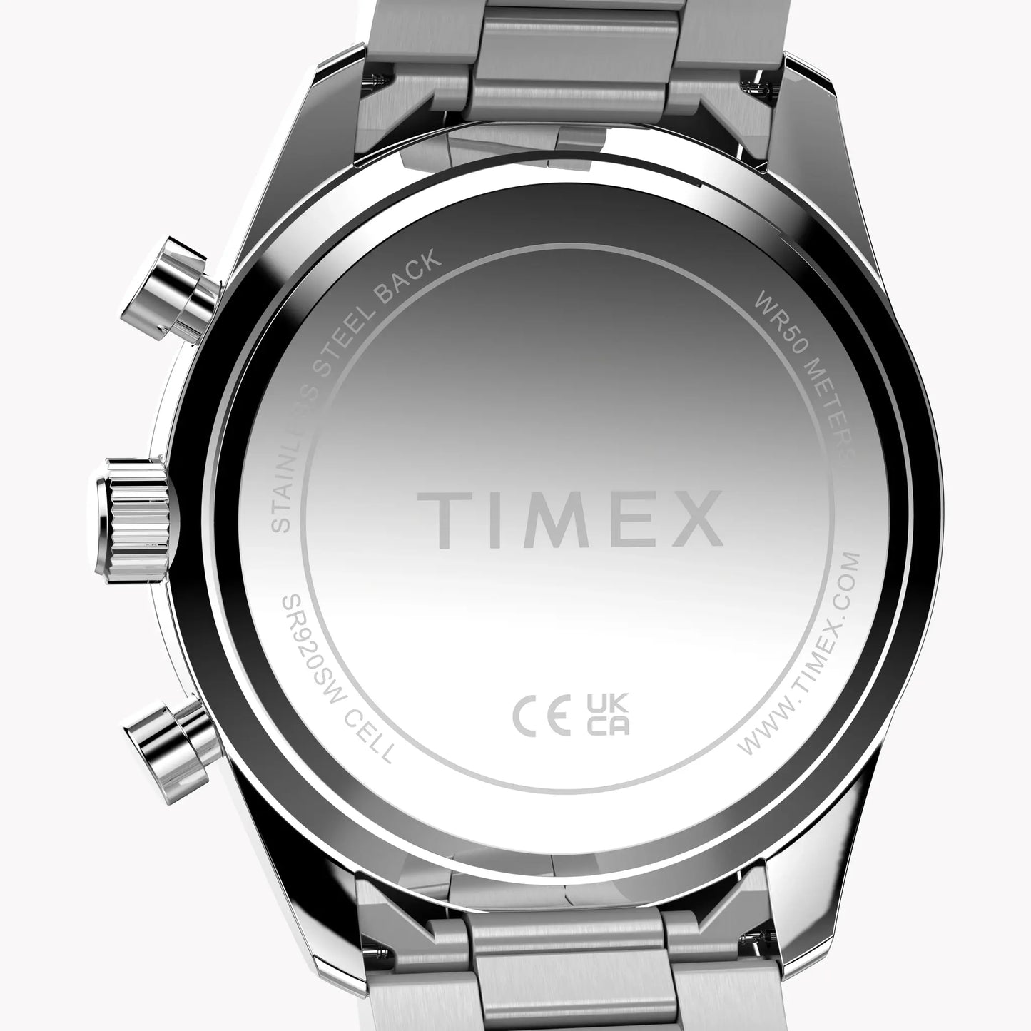 Timex Men's Stainless Steel Silver-Tone, Blue | TW2Y62200 by TIMEX