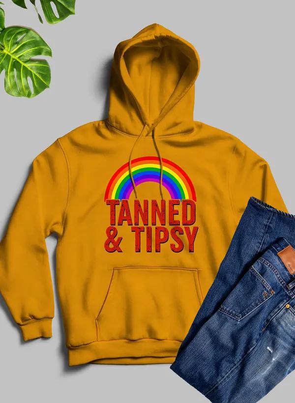 Tanned & Tipsy Hoodie by Merch
