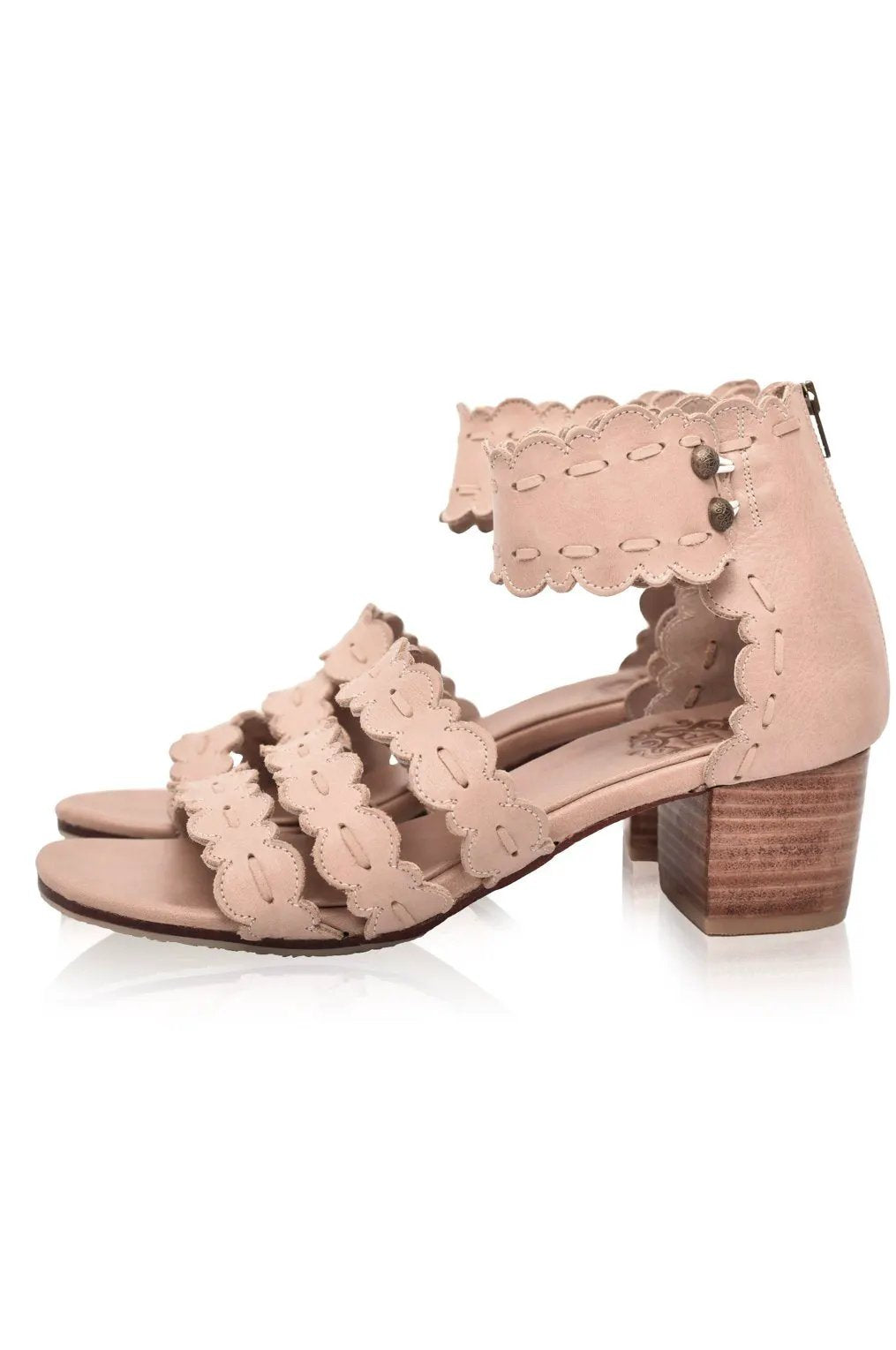 Seaside Block Heel Sandals by ELF