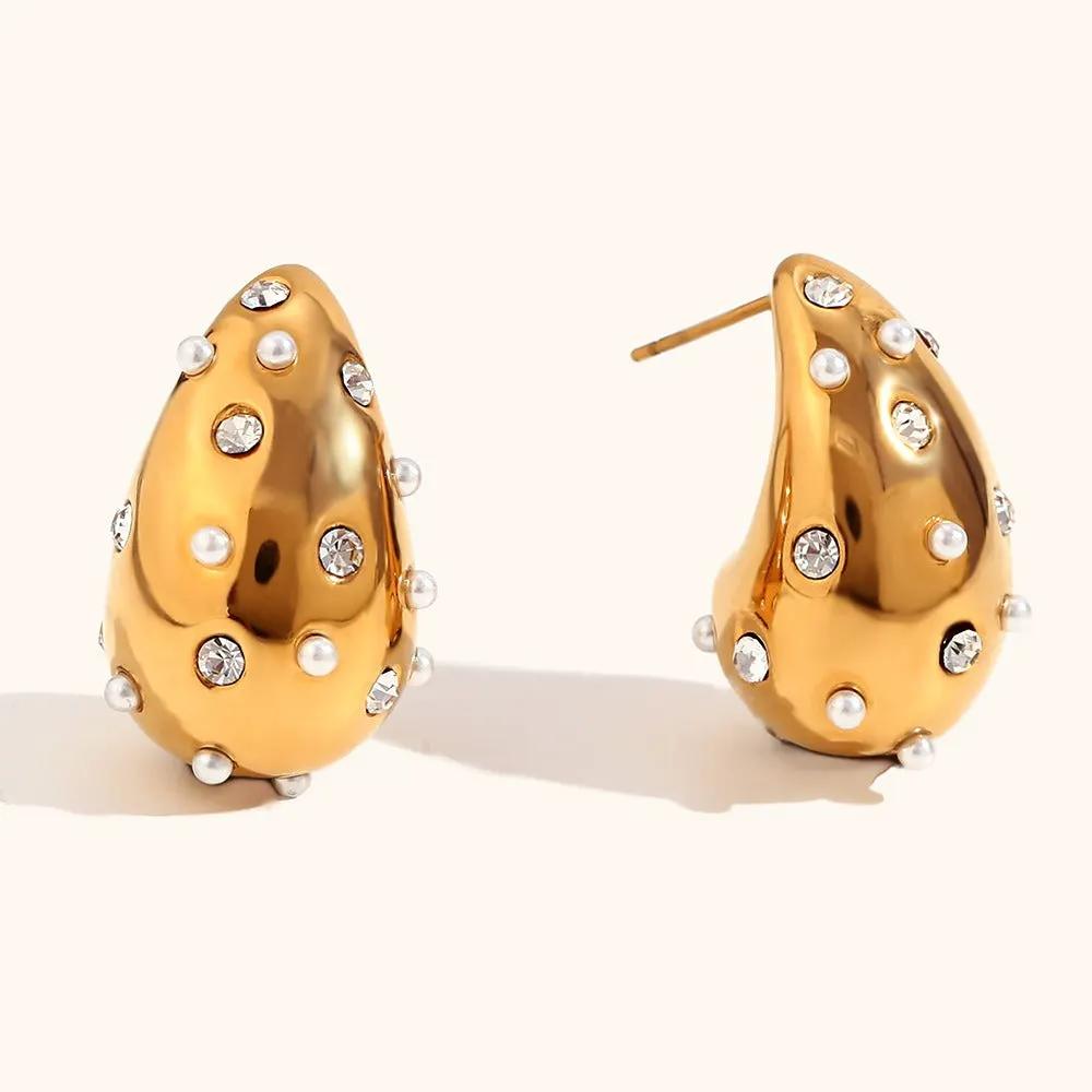 WOMEN'S EARRINGS Gold Color SOHO - BYMANYC ® New York by BYMANYC ® New York