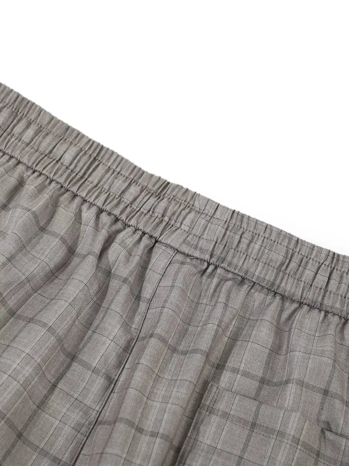 Men's Plaid Wide-Leg Pants by Trendsi