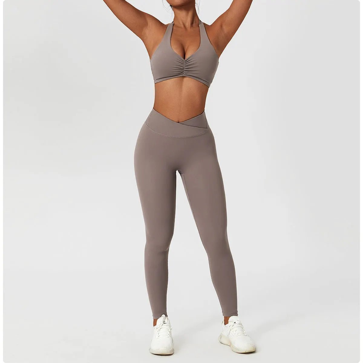 Midrise Sculpted Active Leggings by Partner Label