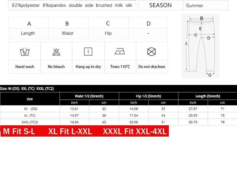 Women Trousers Digital Print Women Mermaid Fish Scale High Waist Capri Leggings Plus Size Trousers Stretch Pants by Vimost Shop