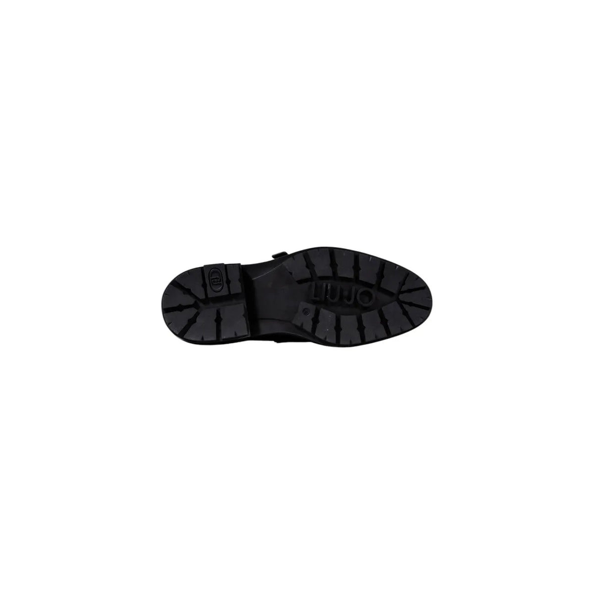 Liu Jo Women Lace Up Shoes Faux Leather Buckle Detail Black by Liu Jo