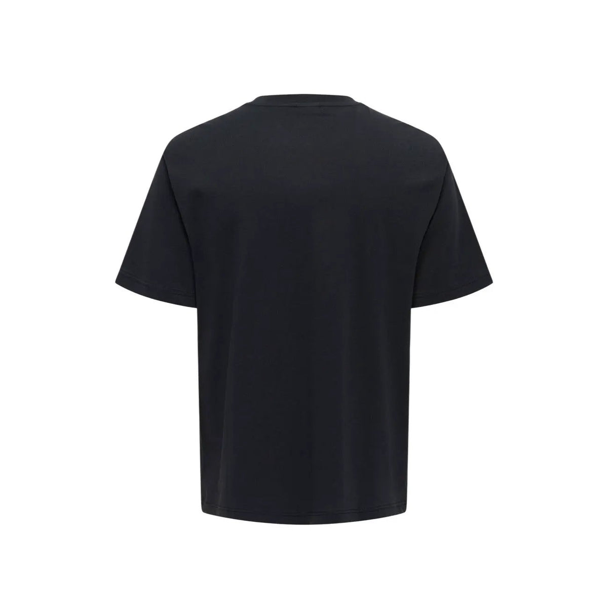 Only & Sons Men Black Premium Cotton Da Vinci Classic Graphic T-Shirt by Only & Sons