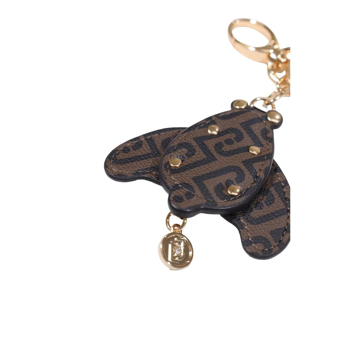 Liu Jo Women Bee Key Ring With Gold Tone Hardware Faux Leather Charm by Liu Jo