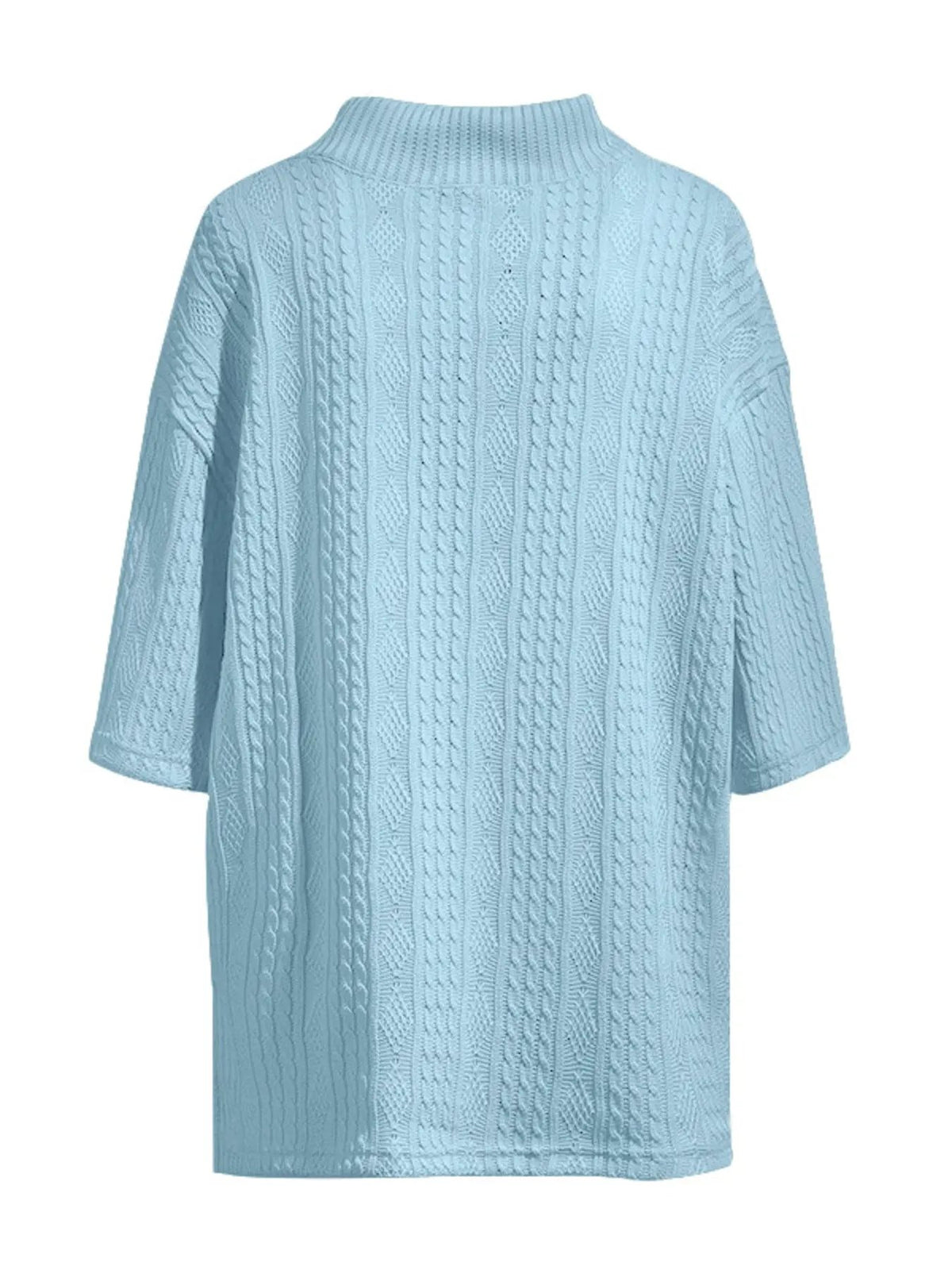 Men's Full Size Casual Knit V-Neck Short Sleeve Top and Shorts Set Plus Size by Trendsi