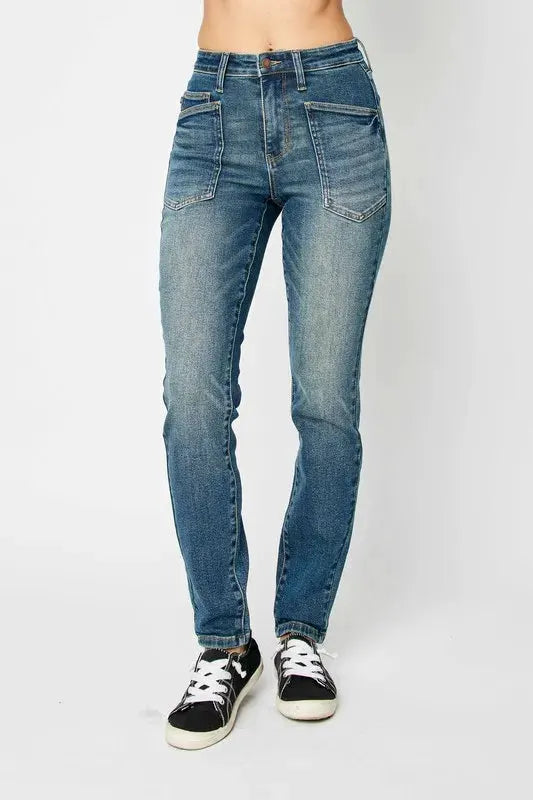 Judy Blue Full Size High Waist Skinny Jeans by Judy Blue