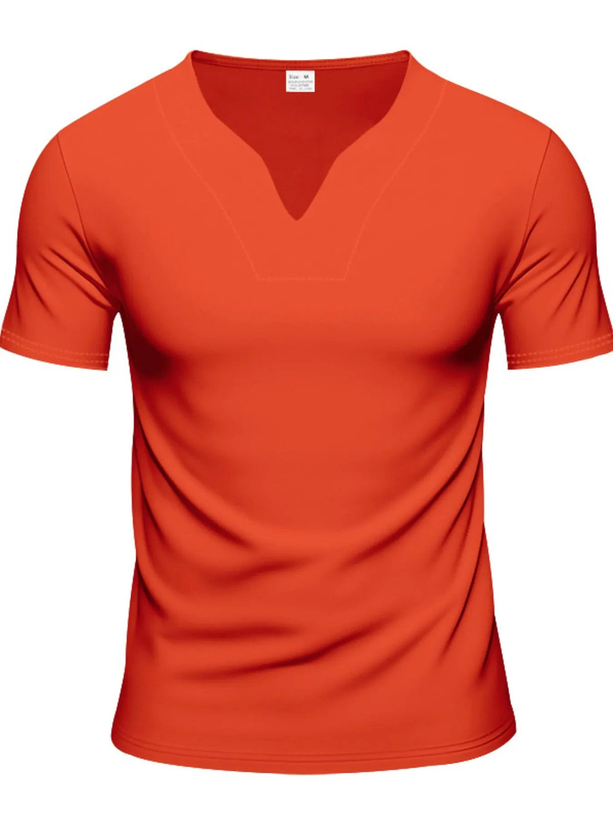 Men's Full Size V-Neck Short Sleeve T-Shirt and Shorts Set Plus Size by Trendsi