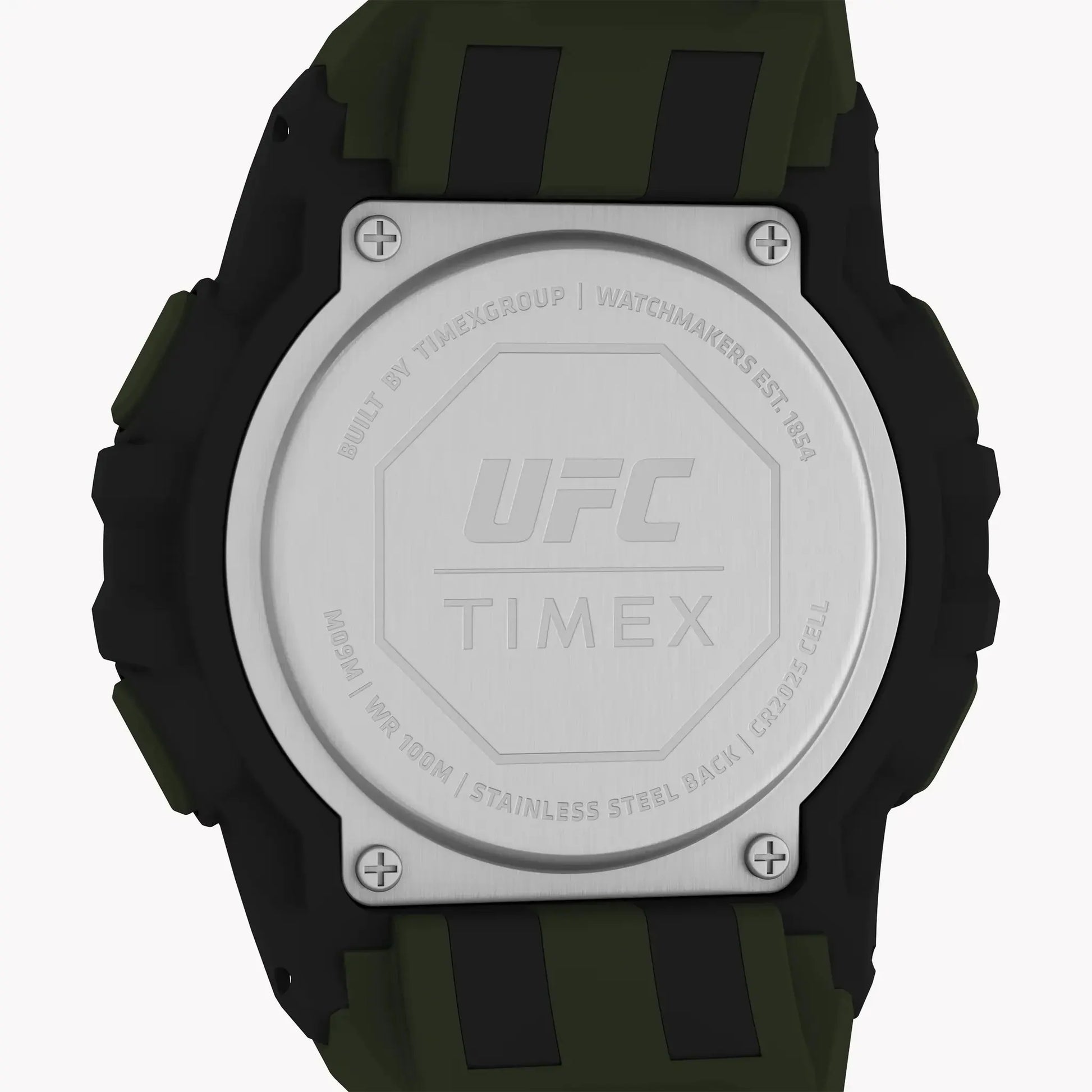 Timex Men's Black Resin Watch, Green Band | T5k836 by TIMEX