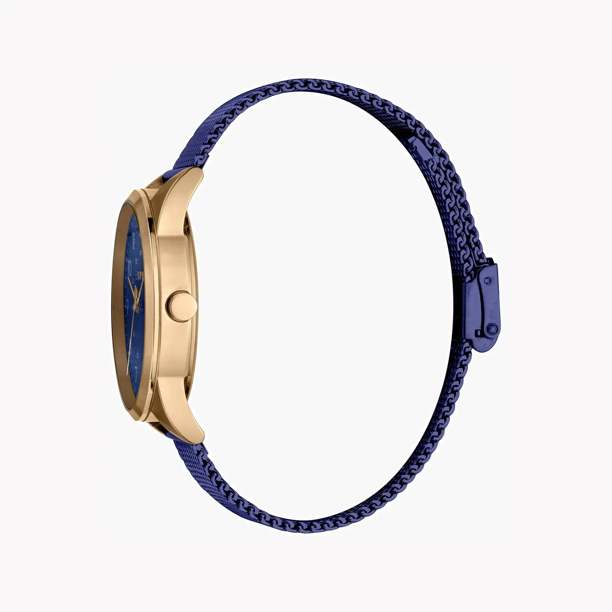 Esprit Men's Blue Stainless Steel Watch, Blue Dial | Es1g046m0085 by ESPRIT