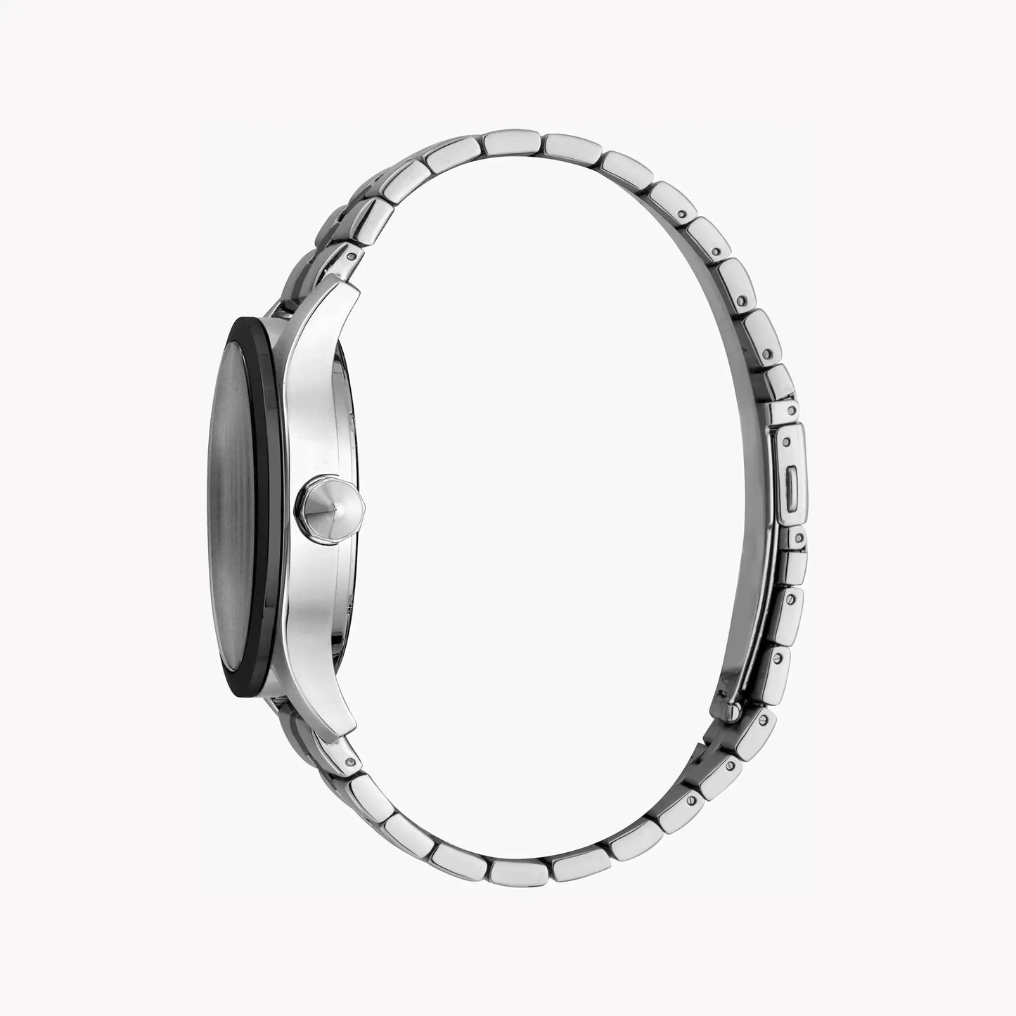 Just Cavalli Men's Silver & Black Watch, Black Dial | Jc1g108m0075 by JUST CAVALLI