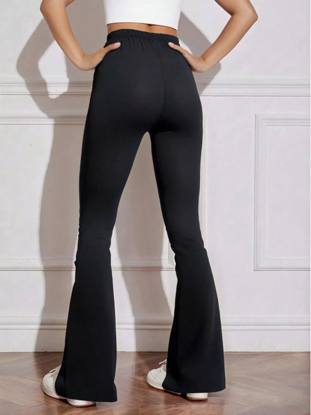 High Waist Active Pants by Trendsi
