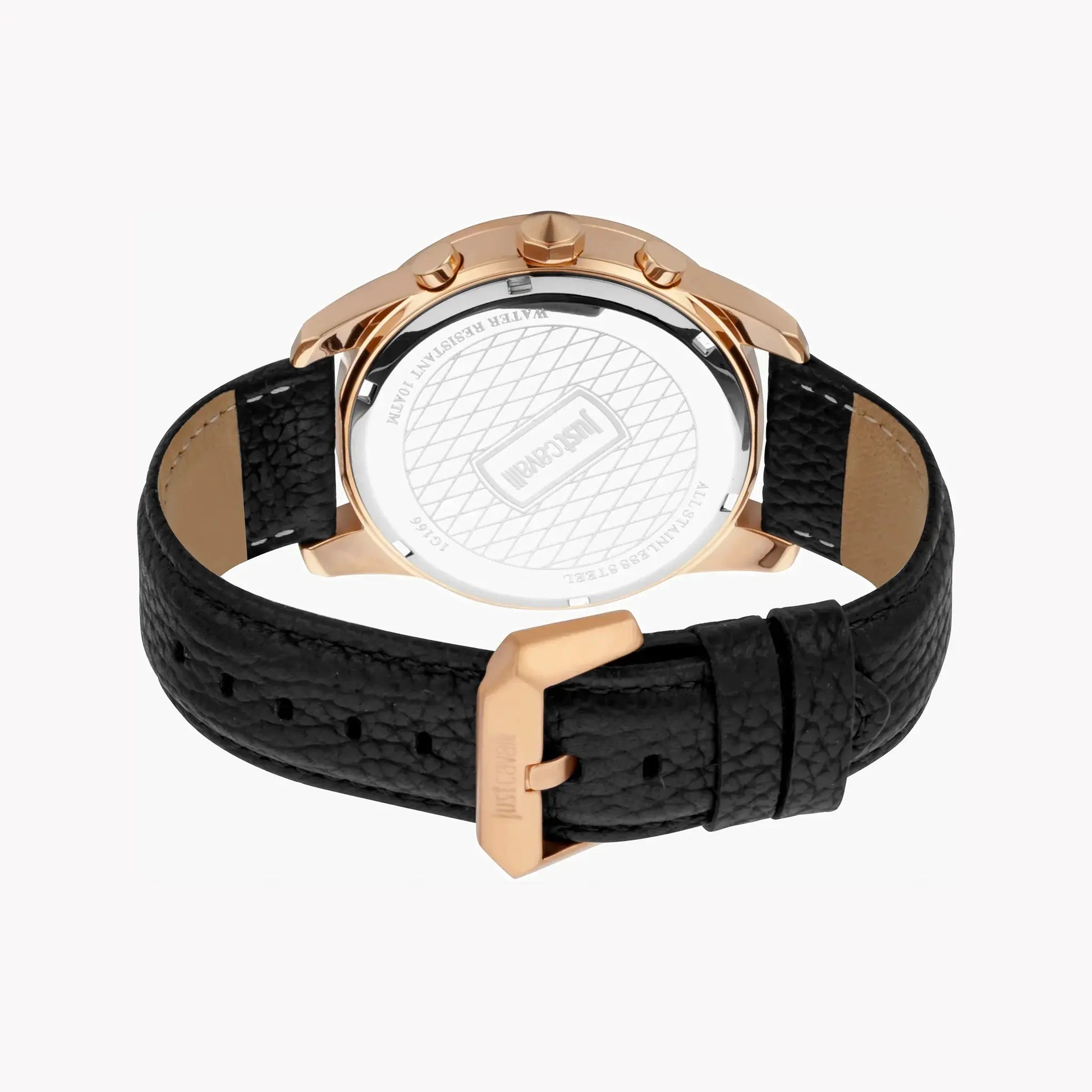 Just Cavalli Men's Rose Gold Watch, Black Dial | Jc1g166l0025 by JUST CAVALLI