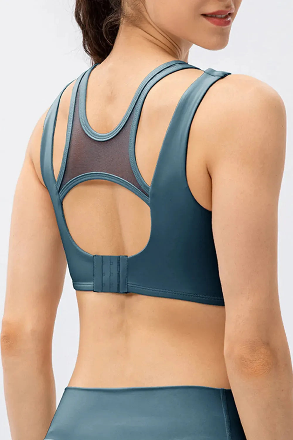 Cutout Wide Strap Active Tank by Partner Label