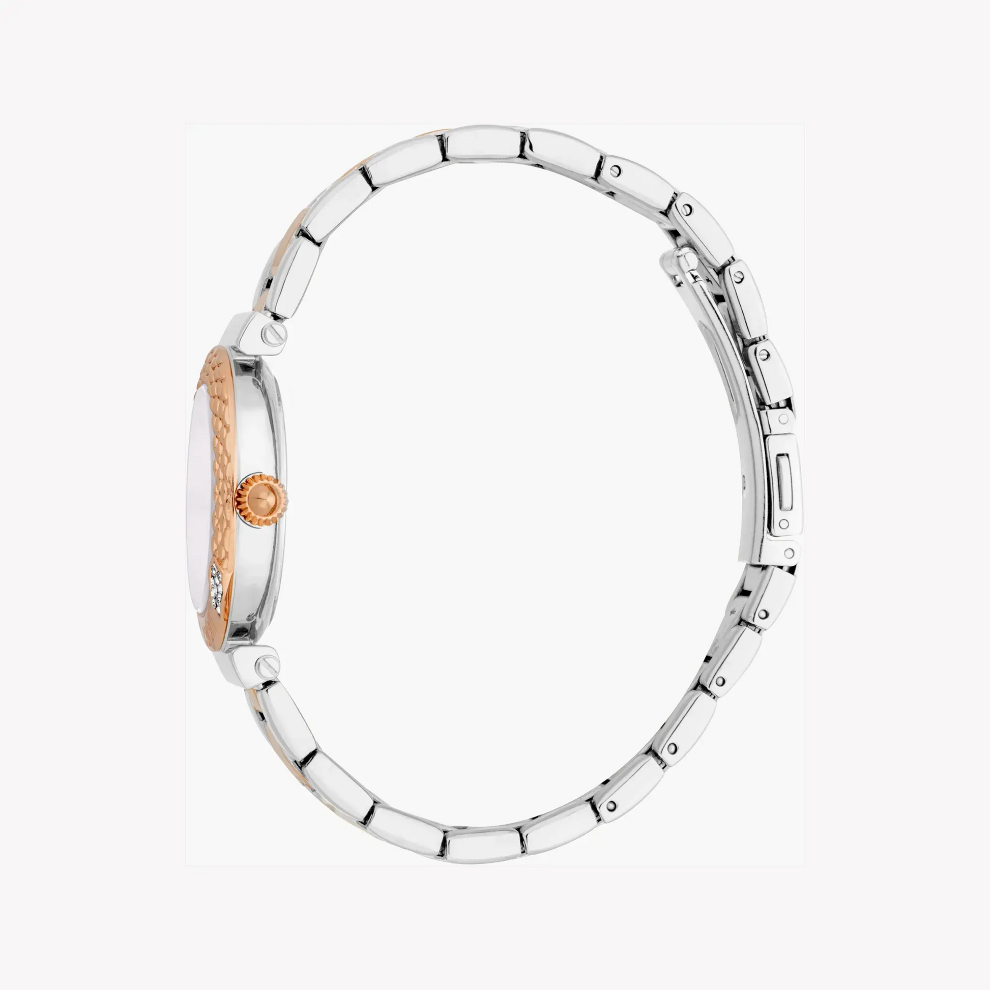 Just Cavalli Women's Two-Tone Watch, White Dial | Jc1l332m0085 by JUST CAVALLI