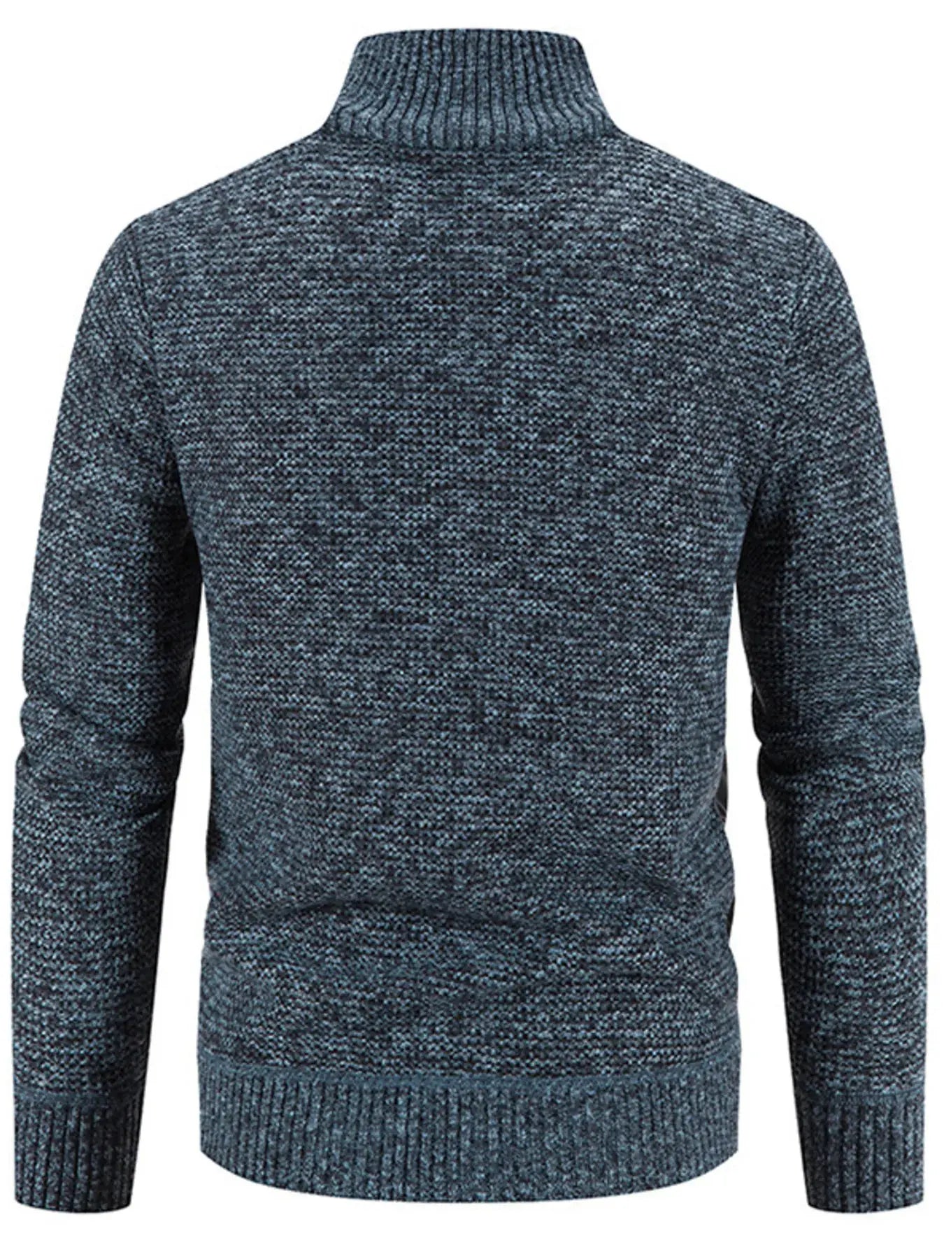 Men’s Plus Size Quilted Knit Bomber Jacket with Stand Collar | Partner Labels Selection by Partner Label