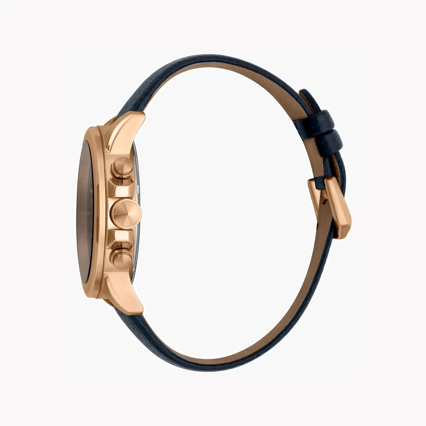 Just Cavalli Men's Blue Leather Watch, Black Dial | Jc1g140l0025 by JUST CAVALLI