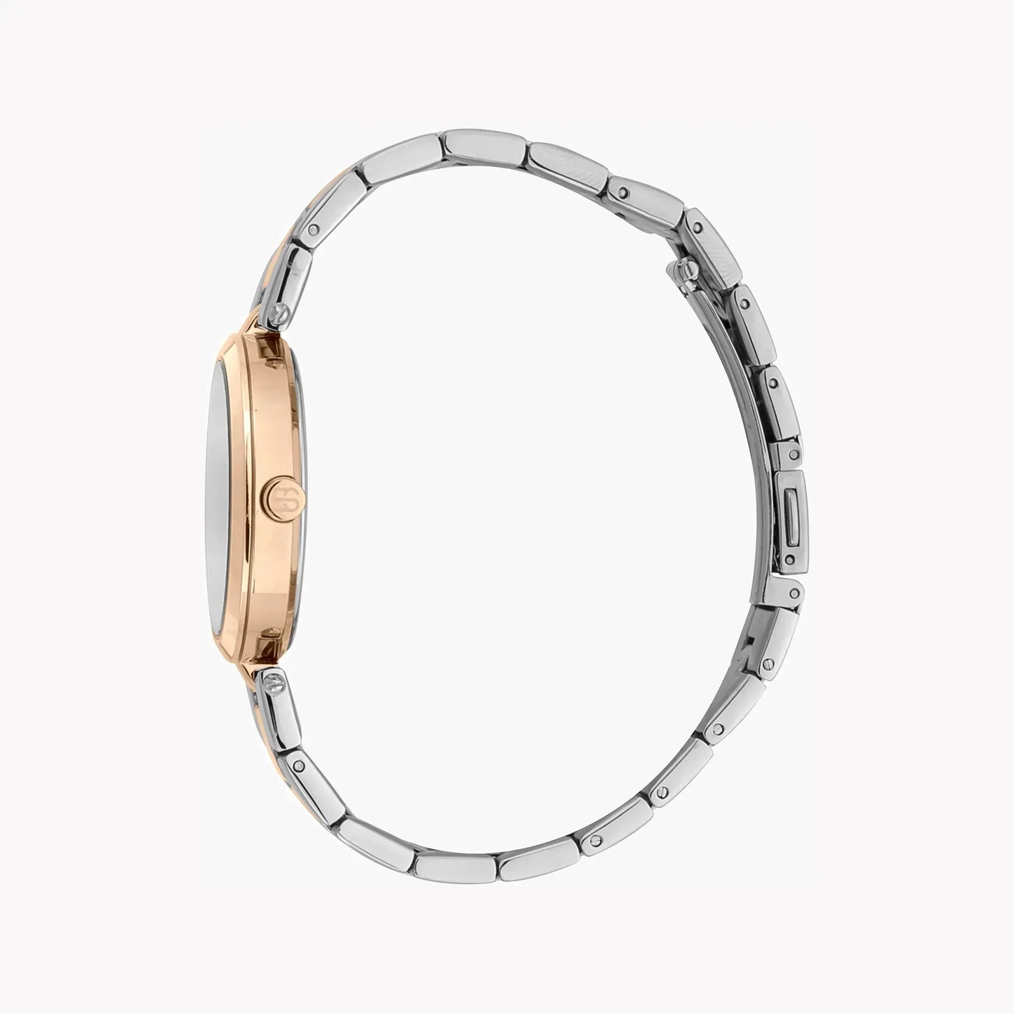 Esprit Women's Silver & Rose Gold Watch, Silver Dial | Es1l183m0085 by ESPRIT