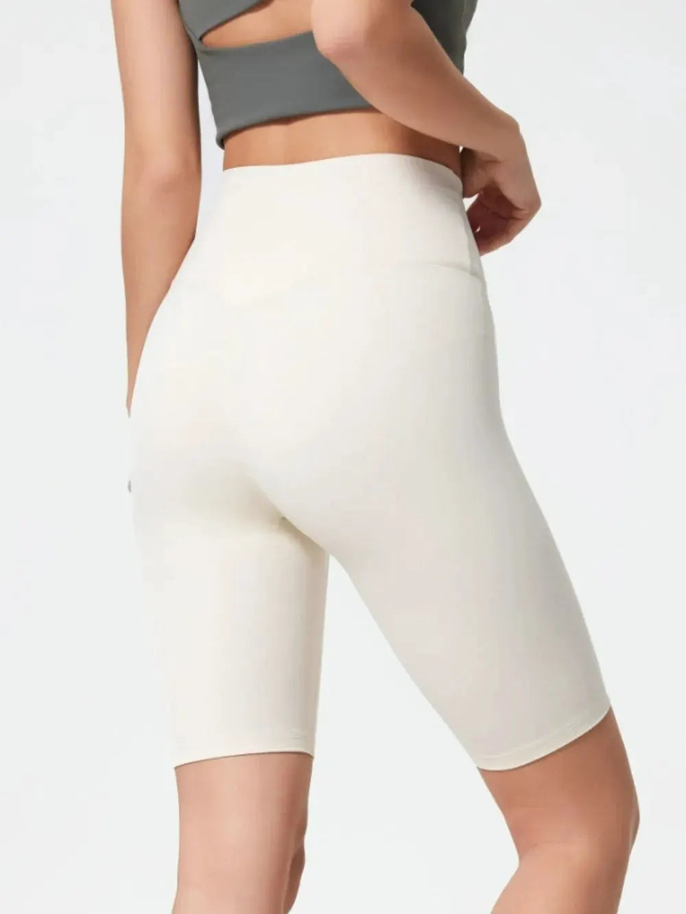Millennia High Rise Wide Waistband Active Shorts by Millennia