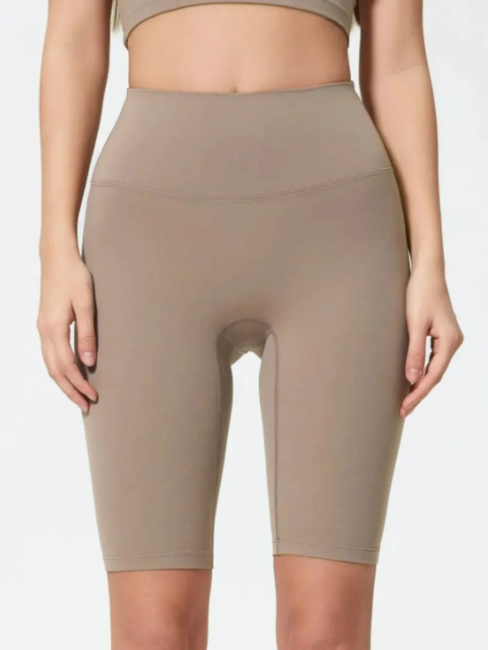 Millennia High Rise Wide Waistband Active Shorts by Millennia