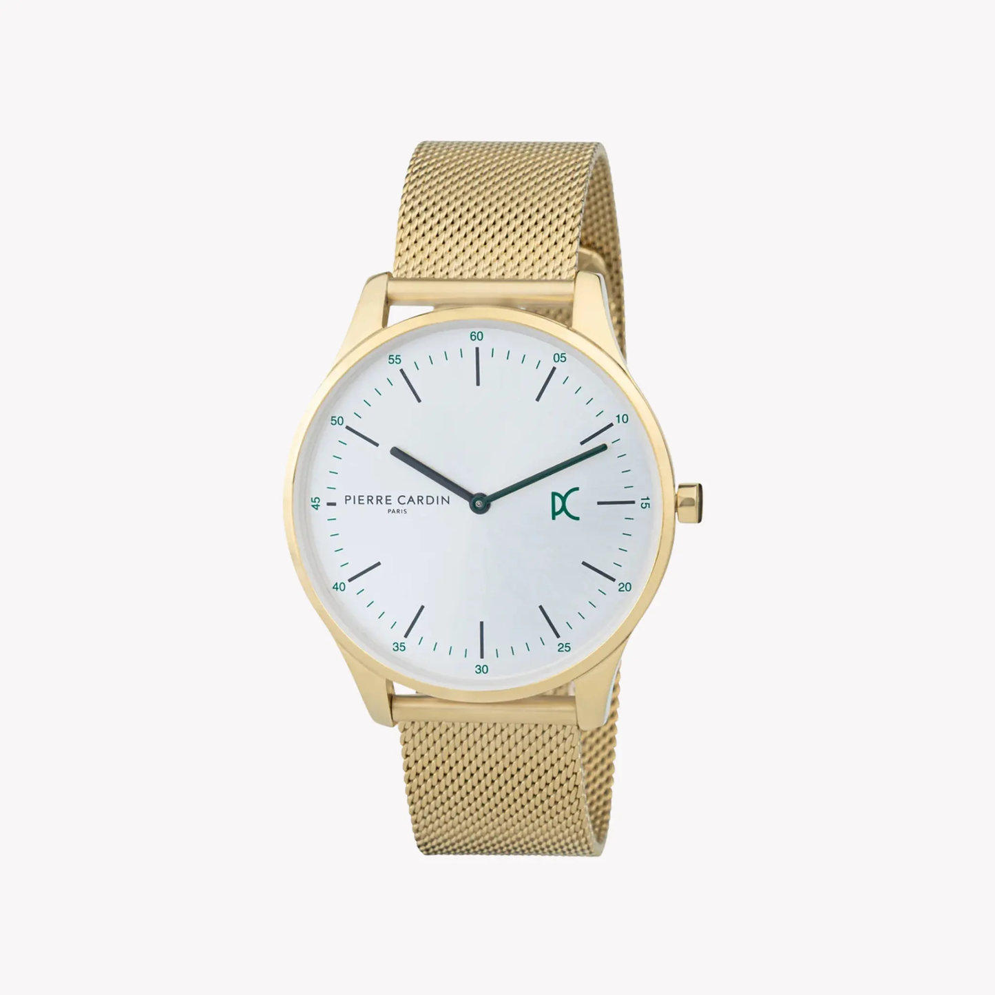 Pierre Cardin Men's Gold Stainless Steel Watch, Silver Dial | Cba.4012 by PIERRE CARDIN