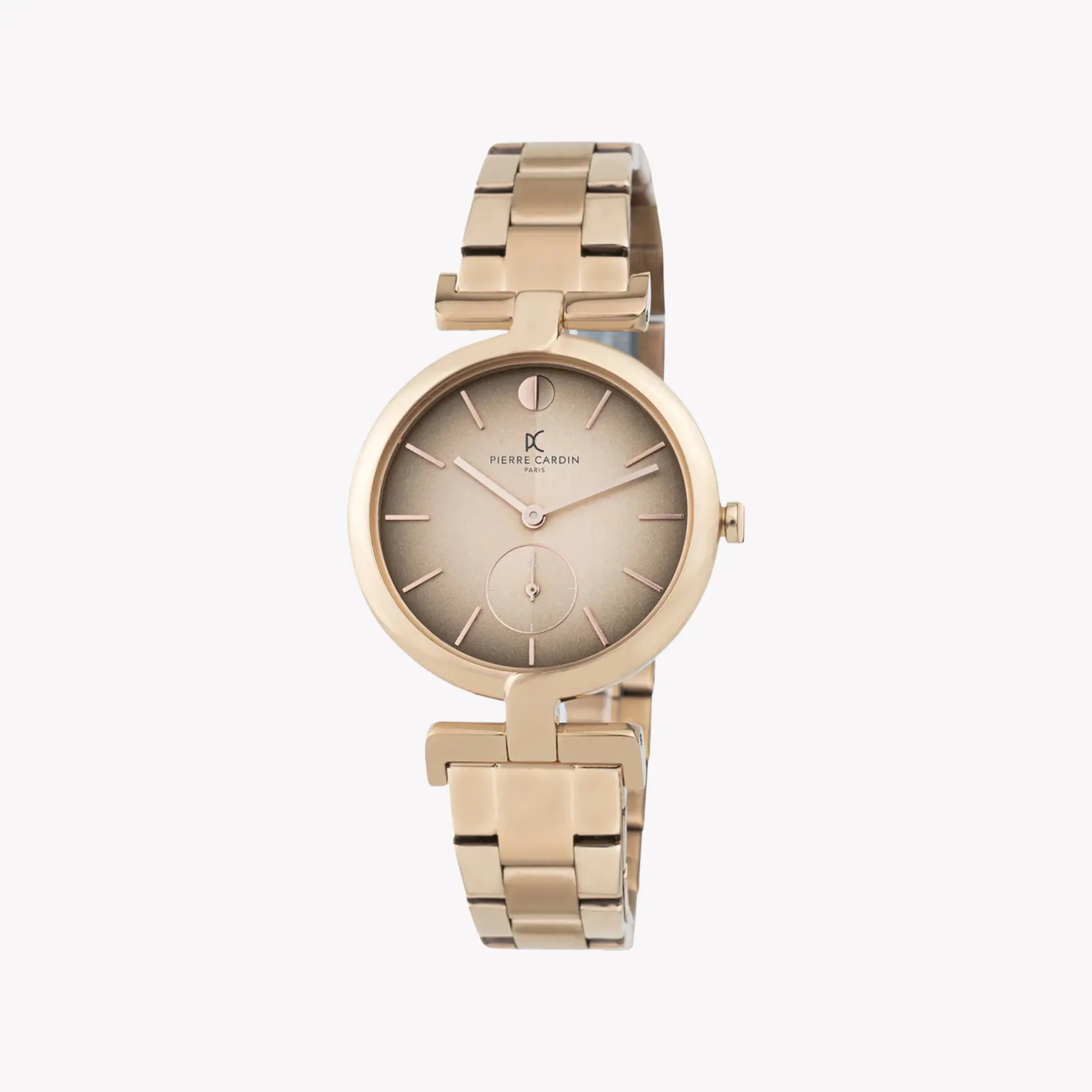 Pierre Cardin Women's Rose Gold Watch, Brown Dial | Cmd.3526 by PIERRE CARDIN