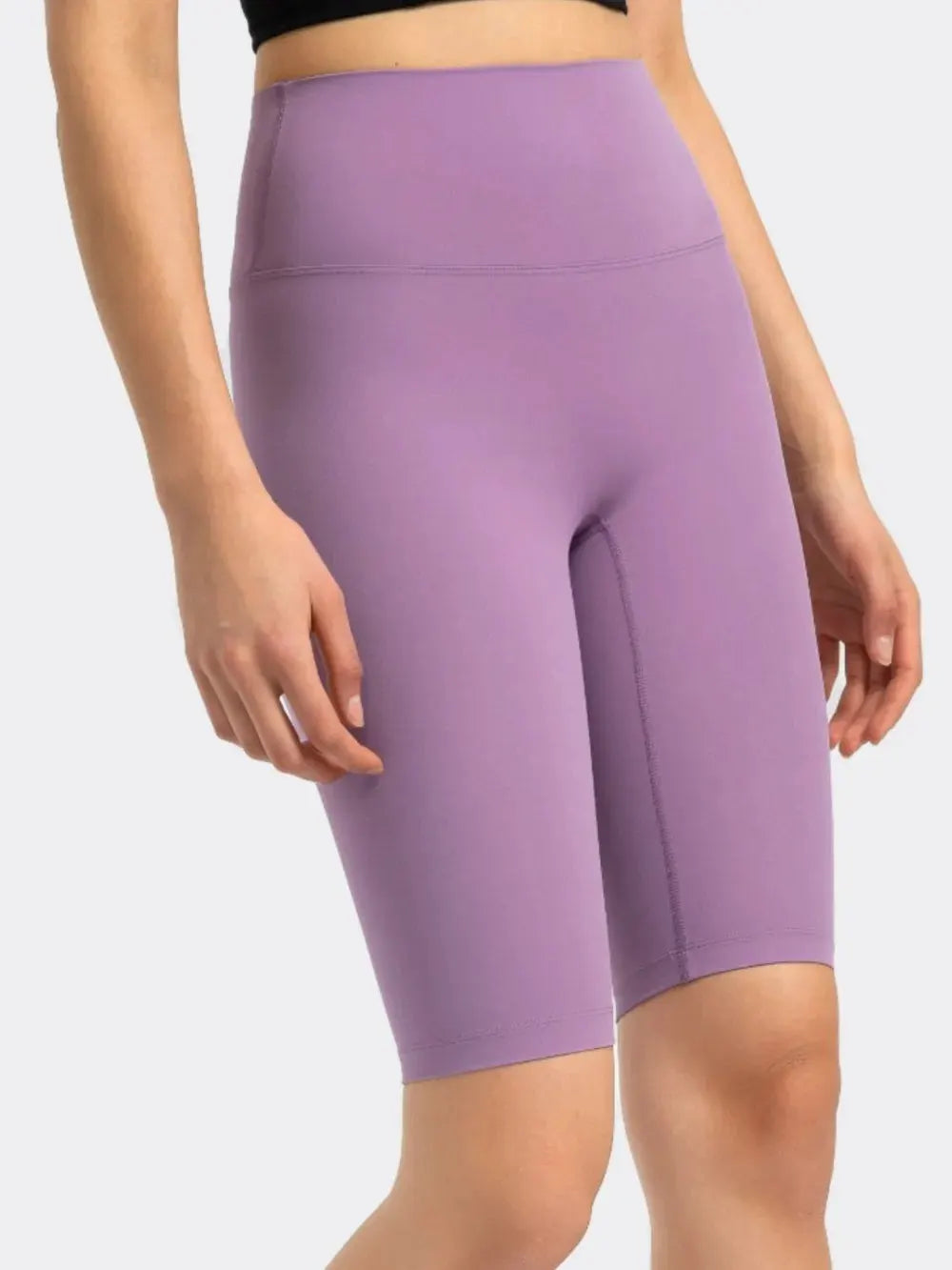 Millennia High Rise Wide Waistband Active Shorts by Millennia