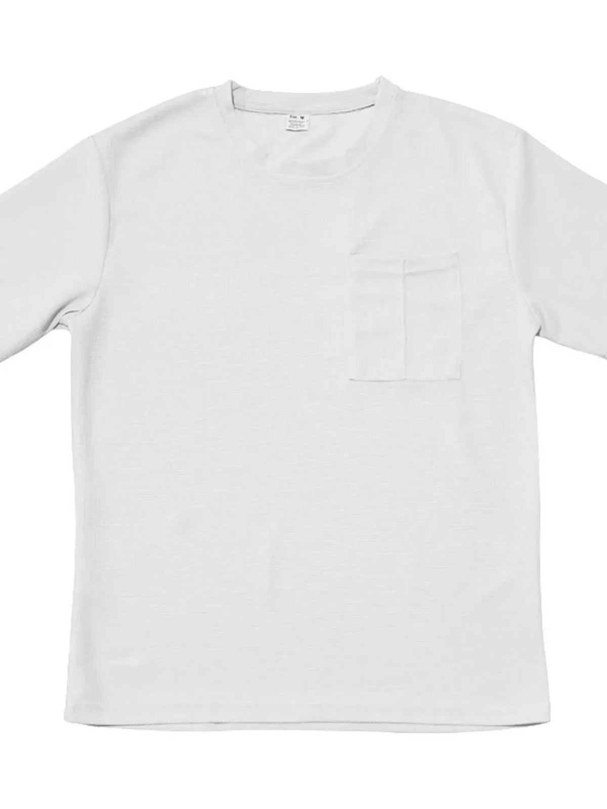 Men's Full Size Round Neck Short Sleeve Top and Shorts Set Plus Size by Trendsi