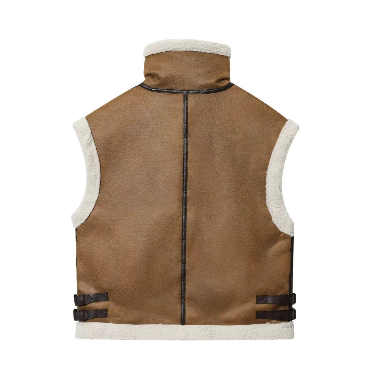 Women's Faux Shearling Leather Vest BYMANYC ® New York CONTEMPORARY VIBRANT MODERN FASHION - New Collection by BYMANYC ® New York