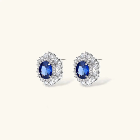 Royal Sapphire Halo Set | Equanimity Essence by Equanimity Essence.