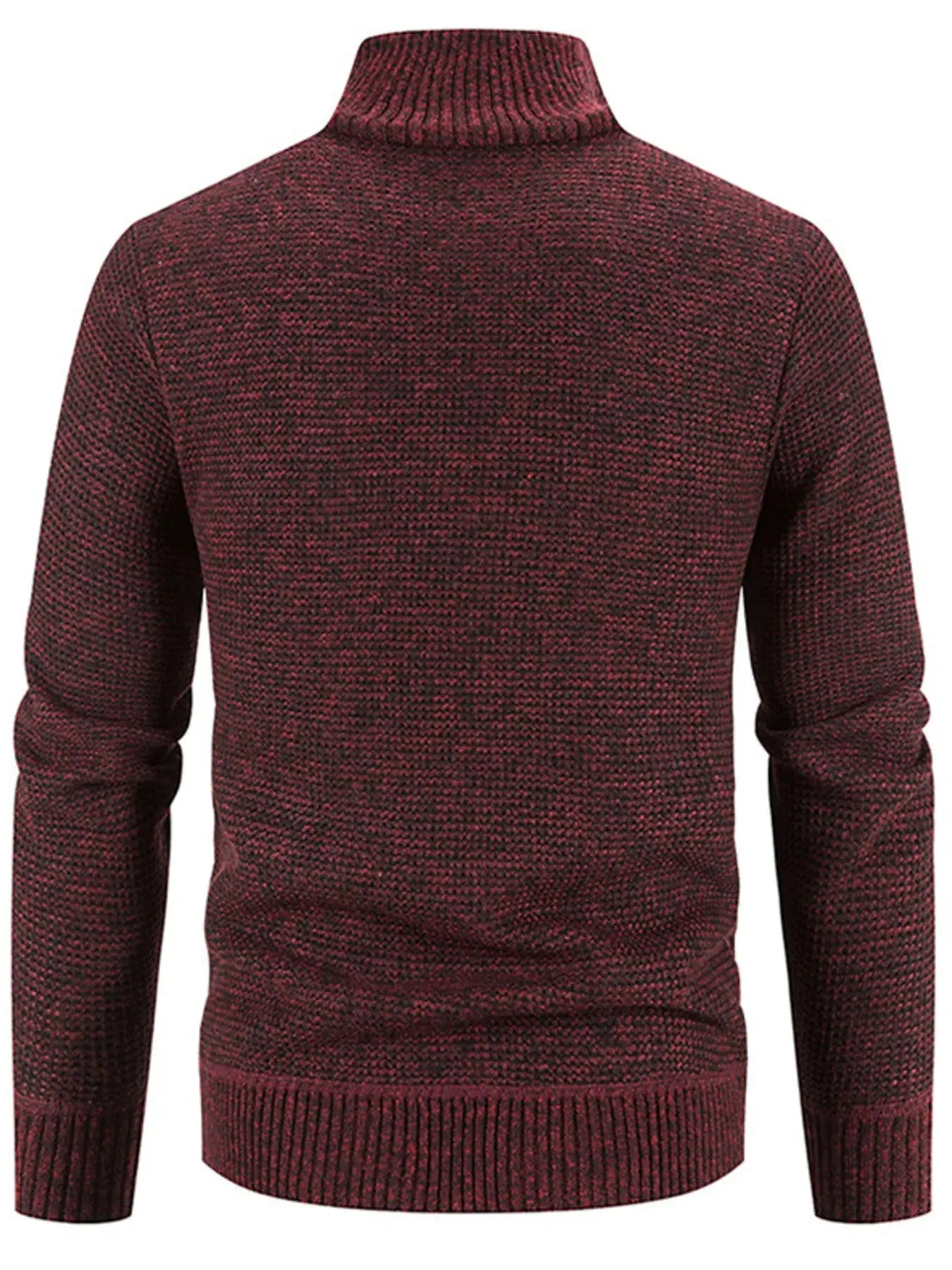 Men’s Plus Size Quilted Knit Bomber Jacket with Stand Collar | Partner Labels Selection by Partner Label