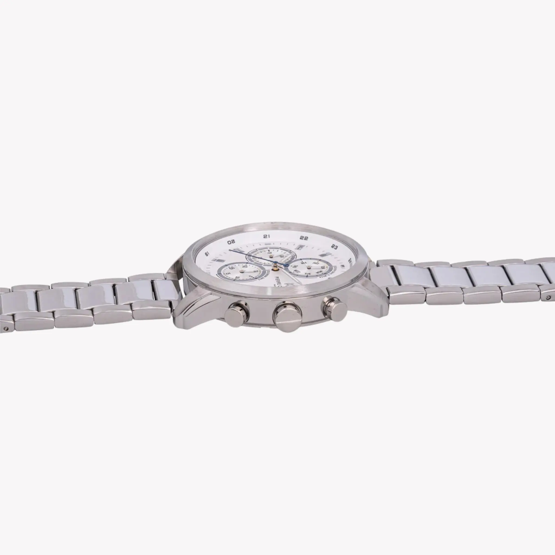 Pierre Cardin Men's Silver Watch, White Dial | Ccp.5010 by PIERRE CARDIN