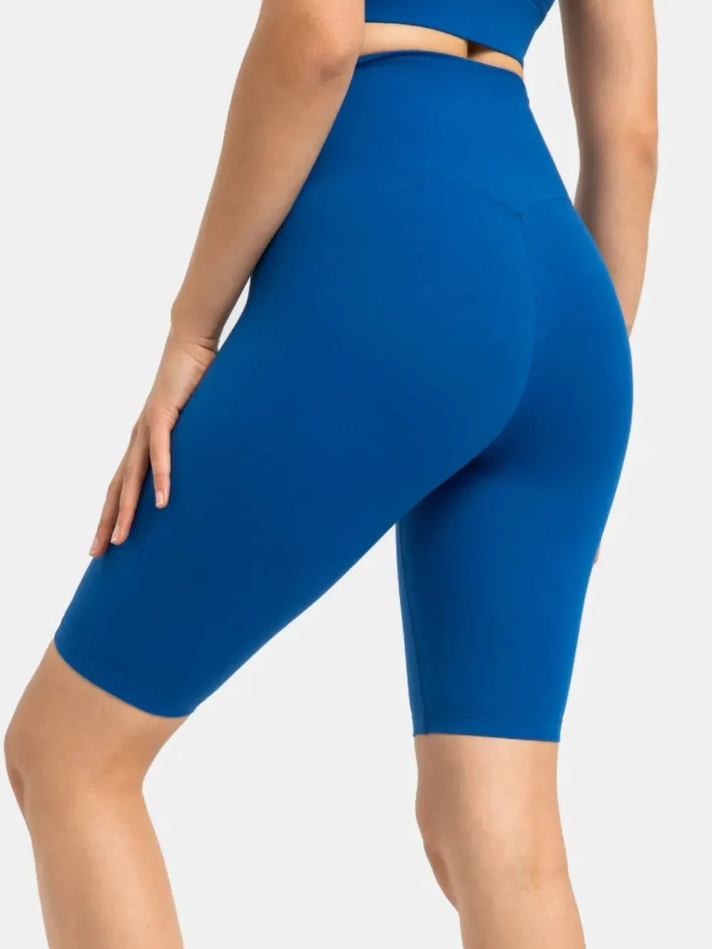 Millennia High Rise Wide Waistband Active Shorts by Millennia