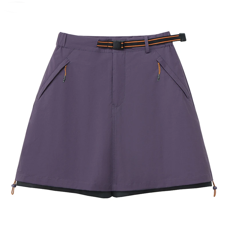 Women's Lightweight Stretch Skort with Cargo Detail by Vimost Shop