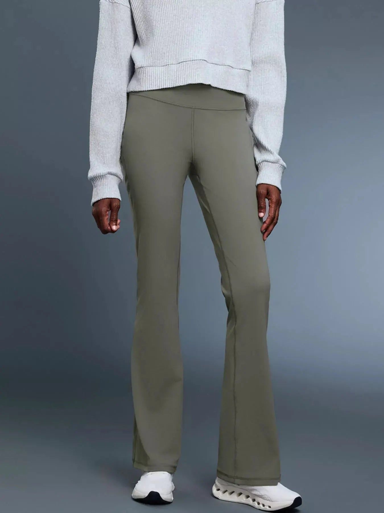 High-Waisted Flare Active Pants by Partner Label