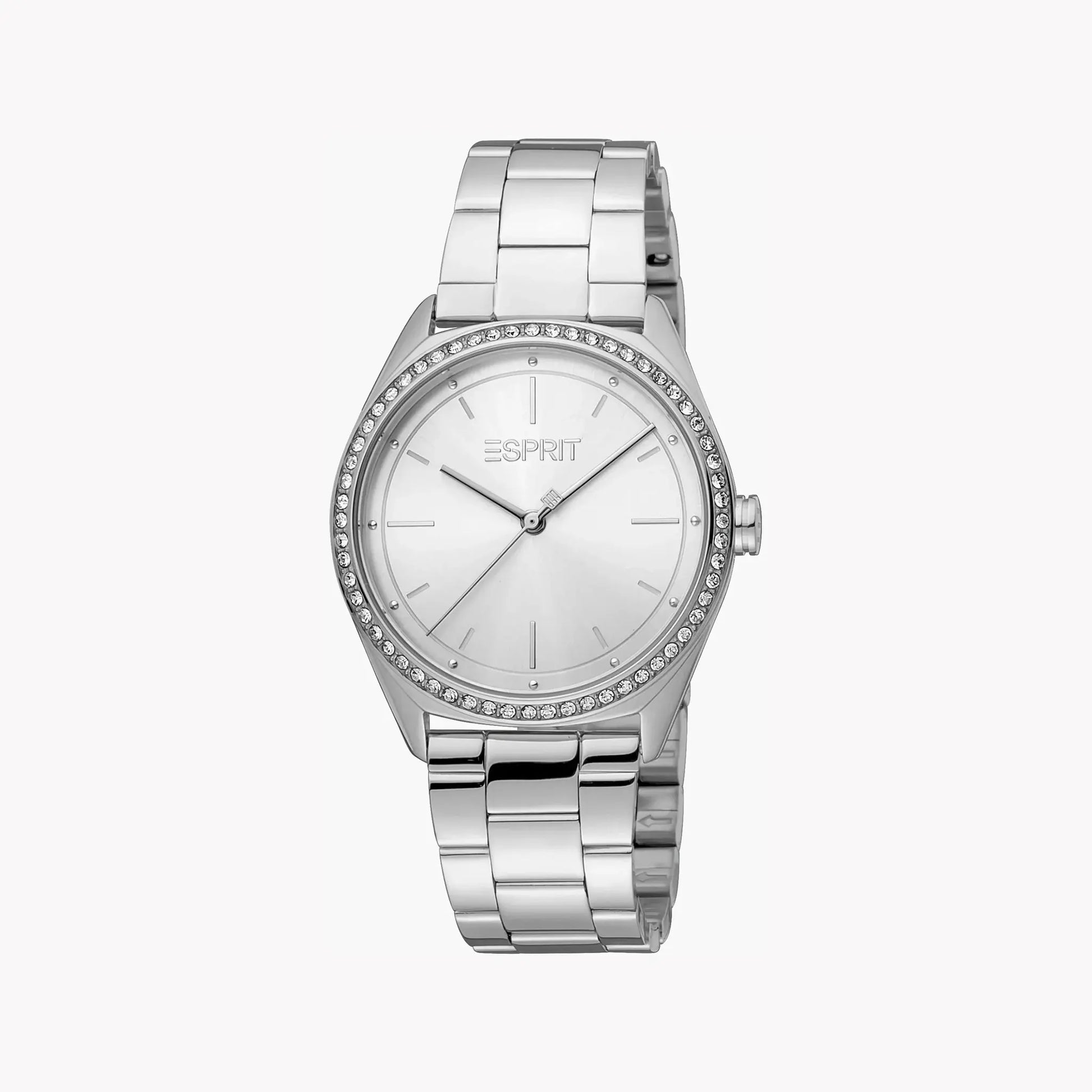 Esprit Women's Silver Stainless Steel Watch, Silver Dial | Es1l201m0025 by ESPRIT