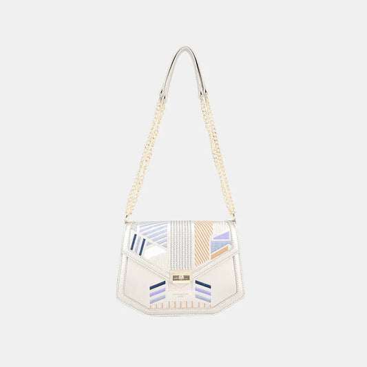 David Jones Geometric Print Crossbody Bag by David Jones