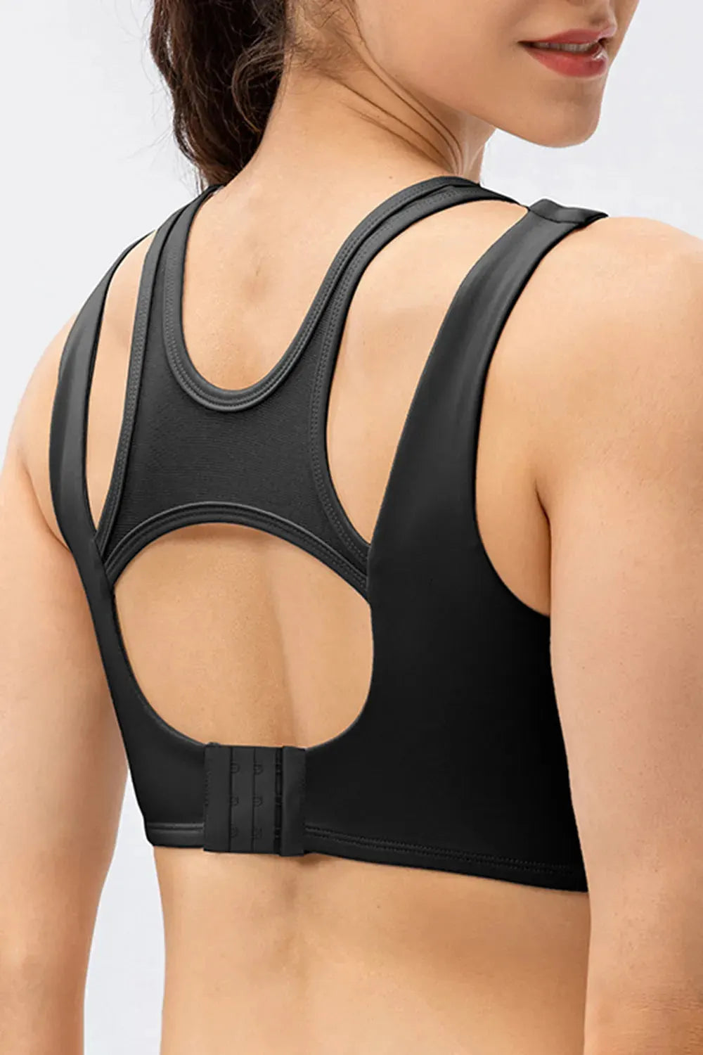 Cutout Wide Strap Active Tank by Partner Label