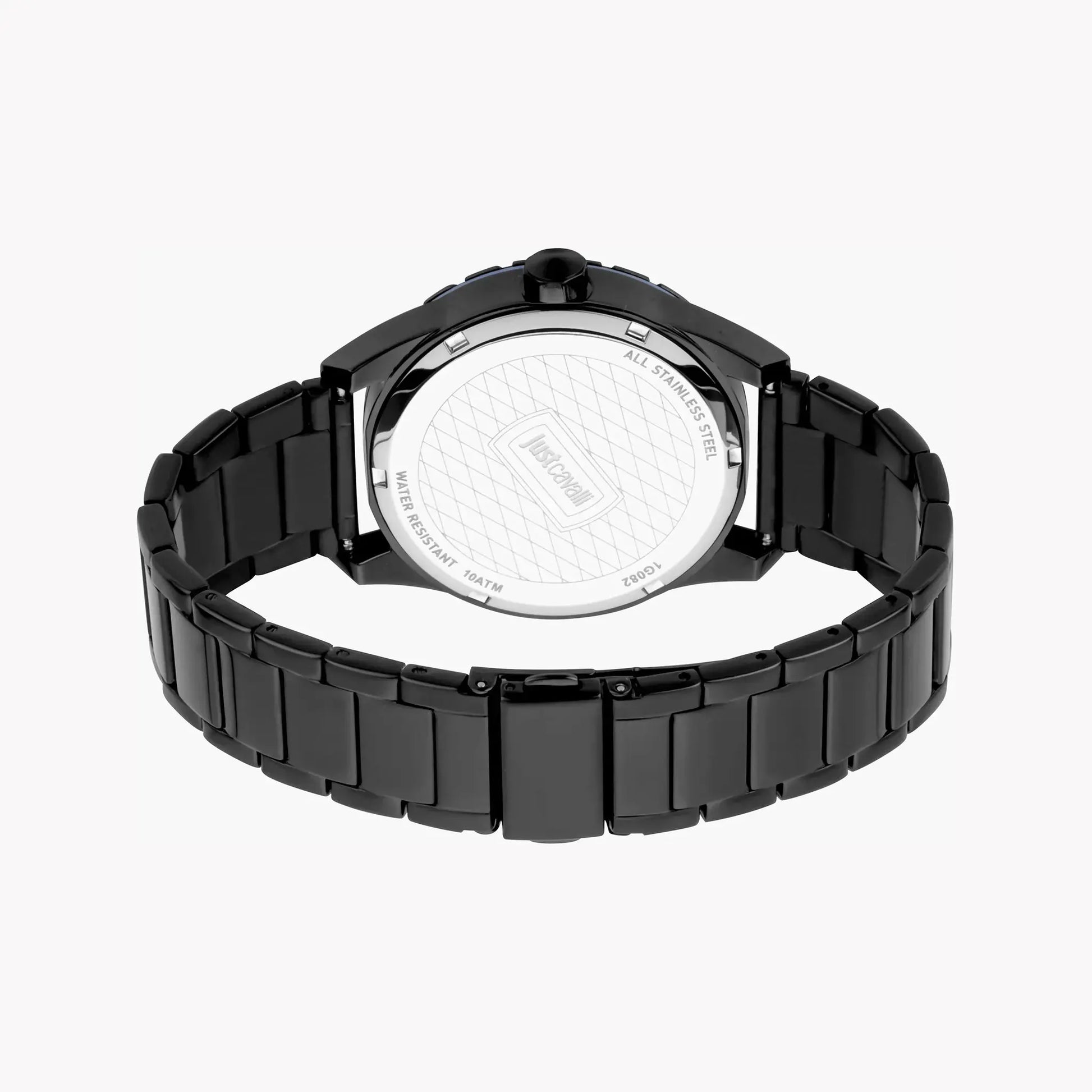 Just Cavalli Men's Black Stainless Steel Watch, Black Dial | Jc1g082m0555 by JUST CAVALLI
