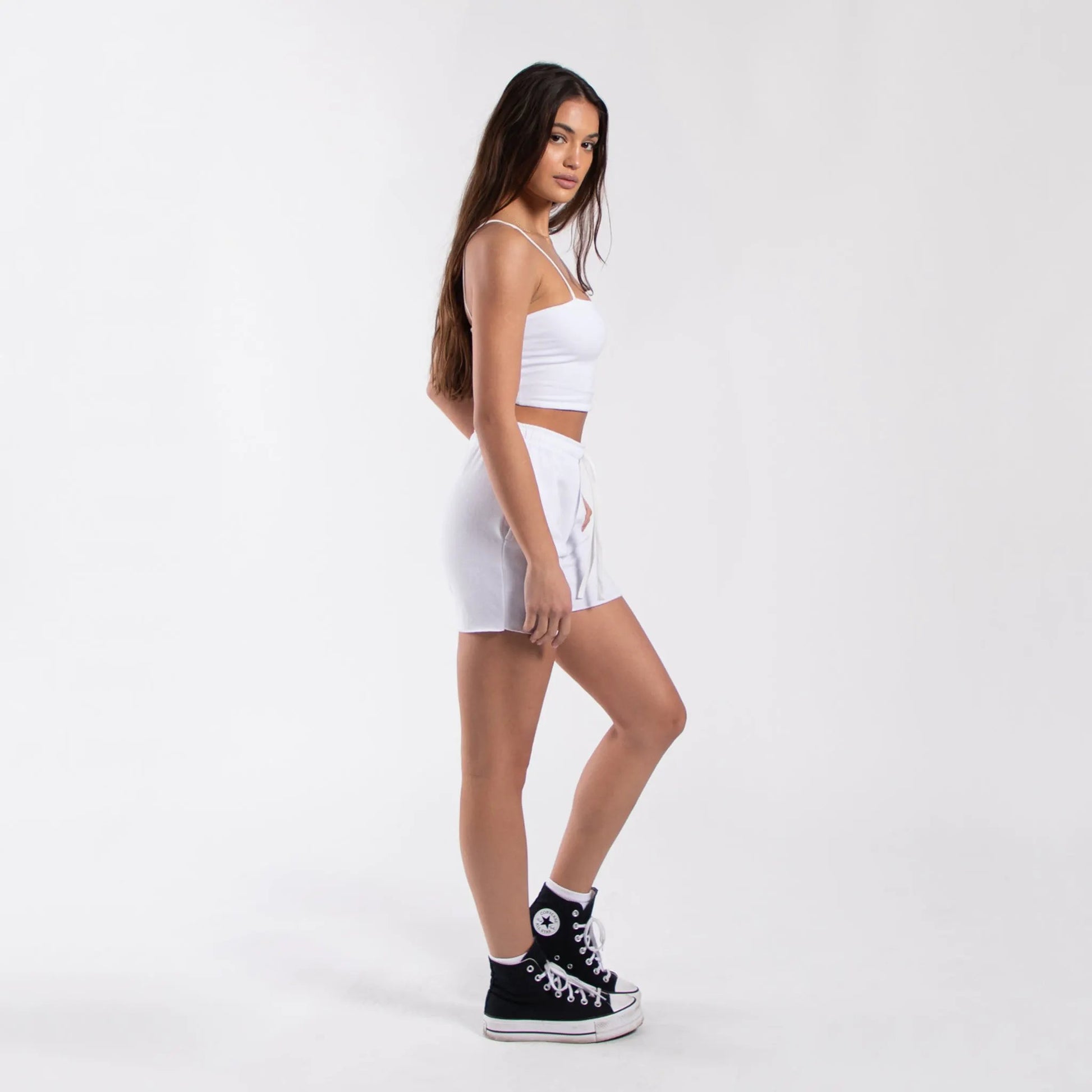 06050 - CLOSEOUT Women's Cropped Bralette Tank by POS Wholesale