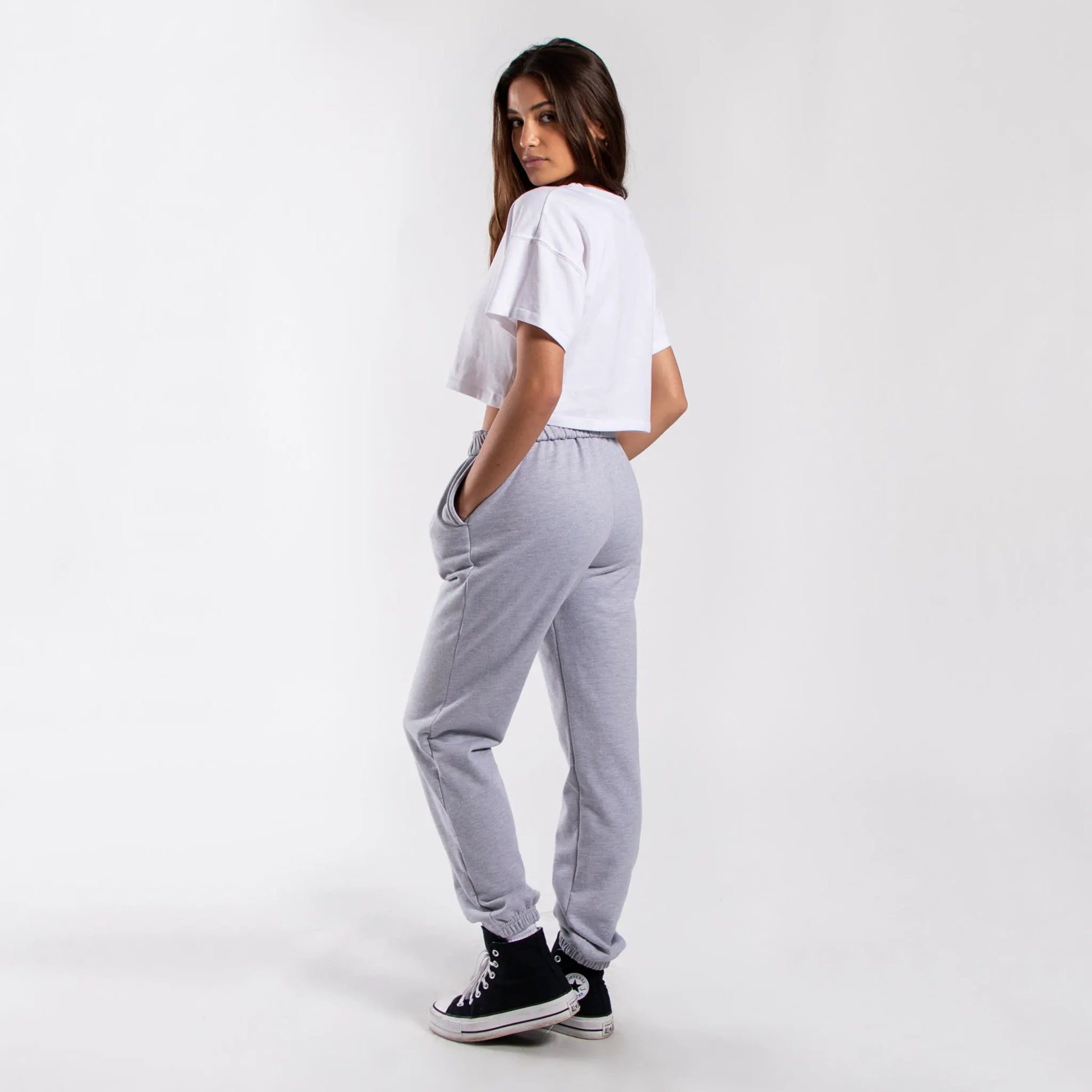 4000 - Women's Loose Cropped Tee by POS Wholesale