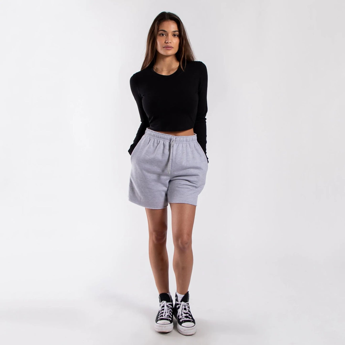 4002 - Women's Long Sleeve Baby Tee by POS Wholesale