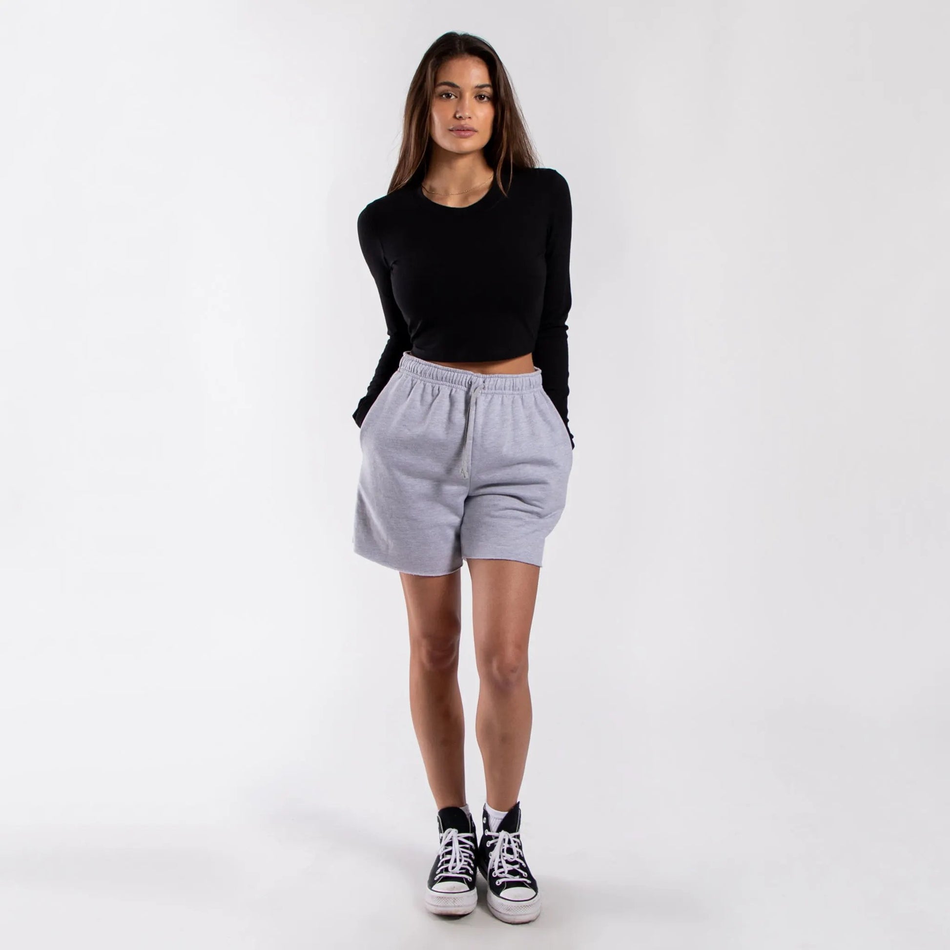 4002 - Women's Long Sleeve Baby Tee by POS Wholesale