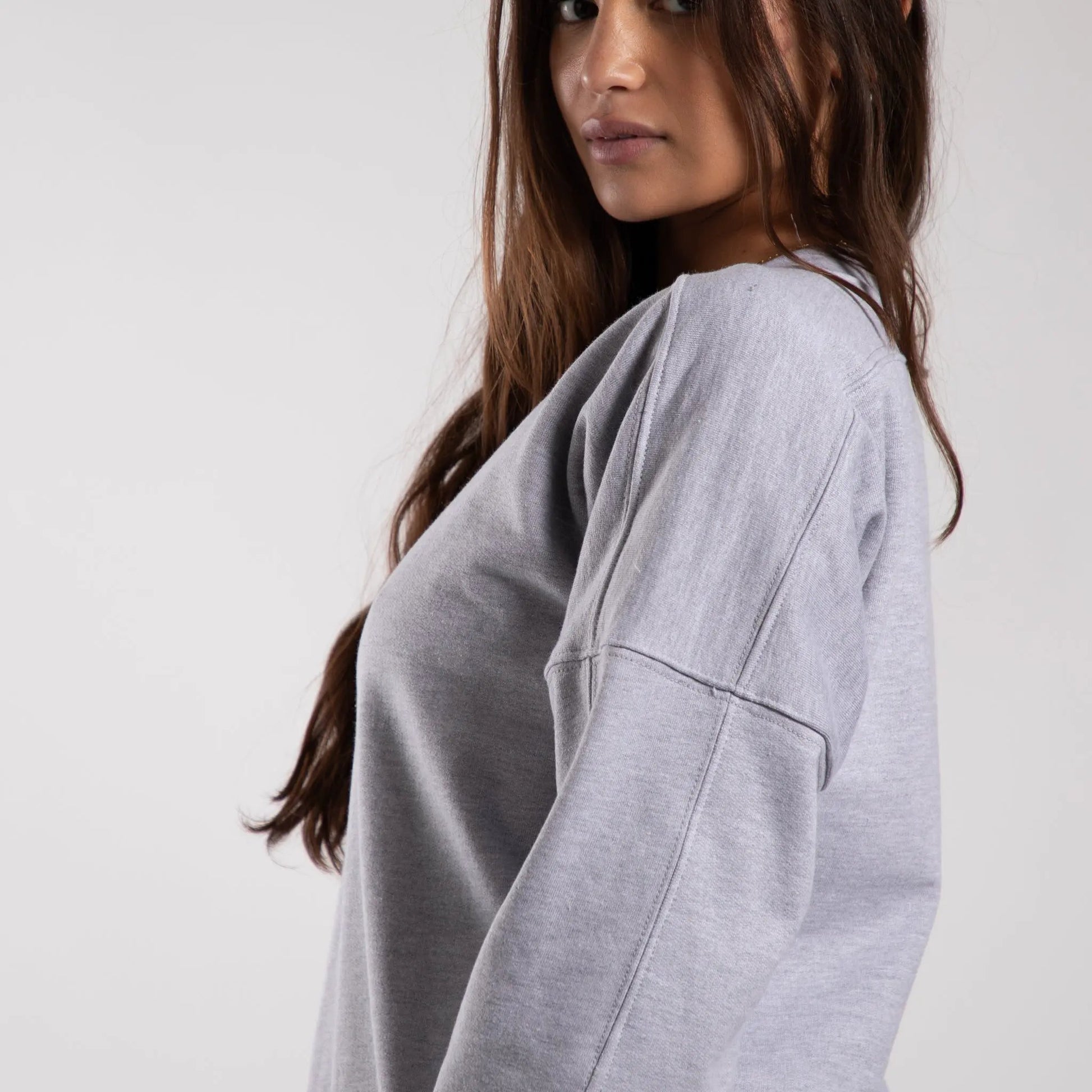 6022 - Women's Panel Crewneck Sweatshirt by POS Wholesale